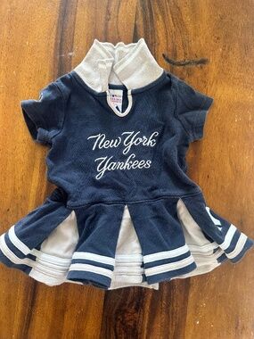 New York Yankees Cheerleader Dress 12 mo